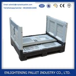 Składane, sztywne, plastikowe, składane pudełko paletowe dla przemysłu spożywczego