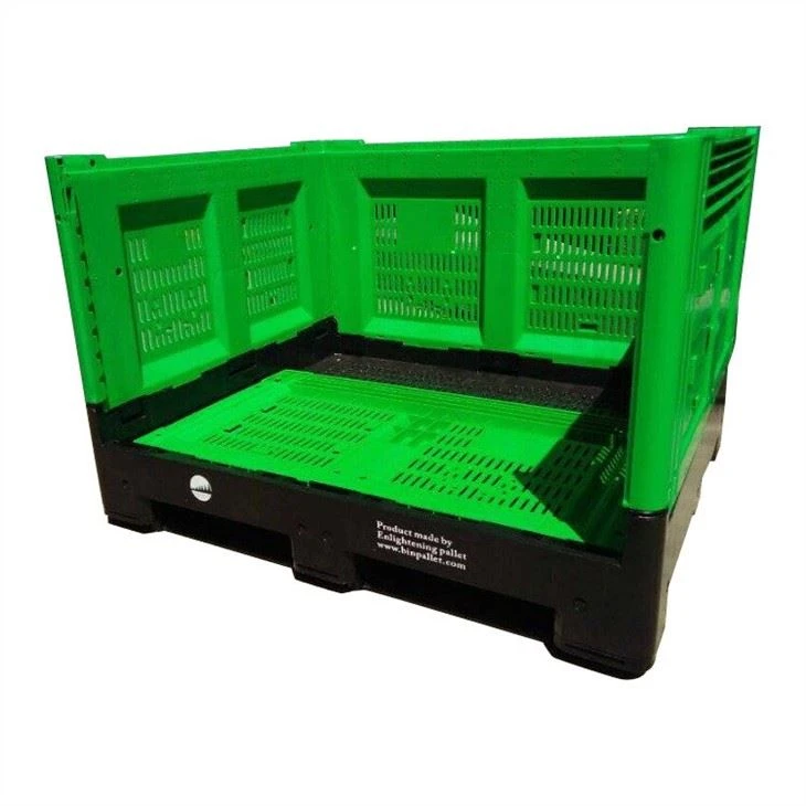 Mini Cucumber Use Folding Plastic Pallet Container