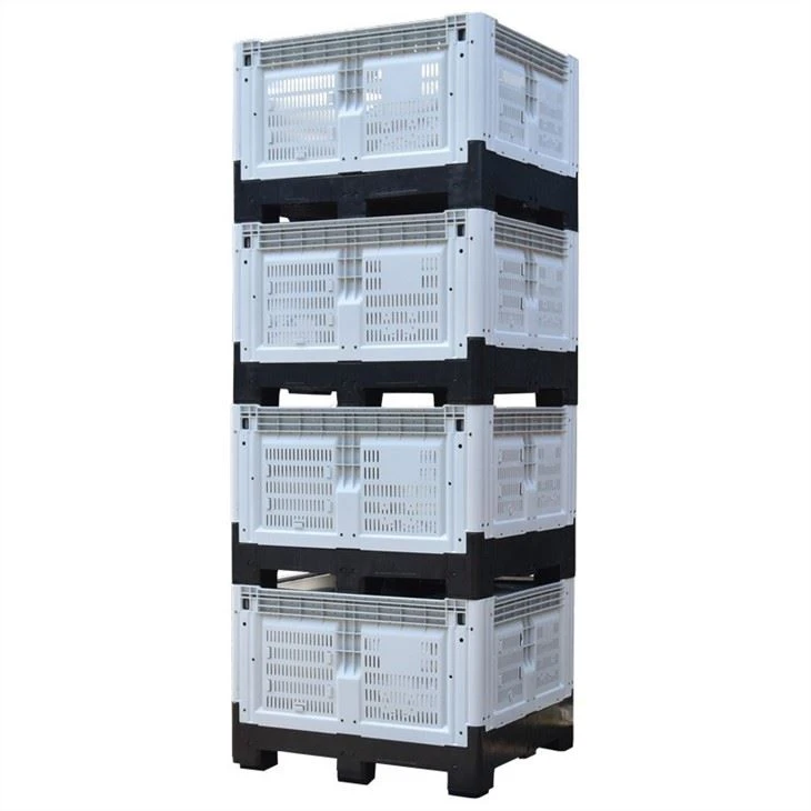 Mini Cucumber Use Folding Plastic Pallet Container