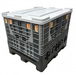 800x600x760mm Składany plastikowy kontener paletowy