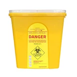 Kolorowy jednorazowy pojemnik na ostre igły