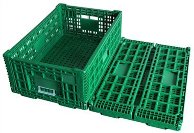 Składane plastikowe skrzynie