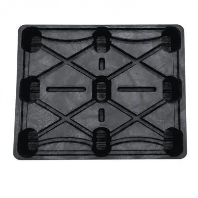 Paleta z tworzywa sztucznego formowana pod ciśnieniem 1100x1100 do transportu materiałów sypkich