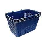 Dostosowane plastikowe kosze na zakupy do supermarketów