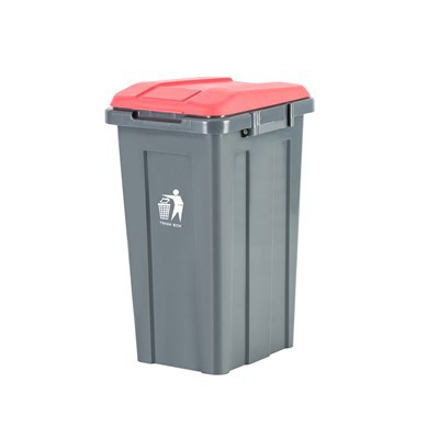 Dostawca publicznych pojemników na śmieci z pokrywką z kodem-kolorowym